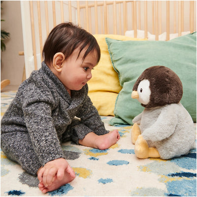 Pelúcia Gund Musical Pinguim Kissy Animado - Jogo Seguro Para Todas as Idades